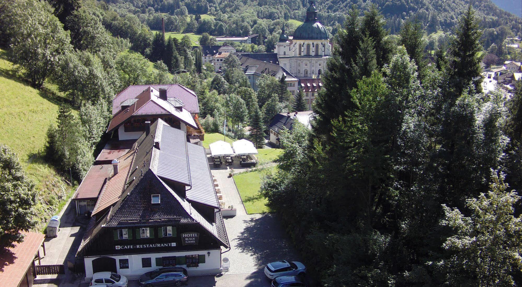 Gasthof Blaue Gams Ettal Esterno foto
